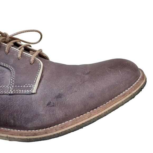 Johnston & Murphy Howell Plain Toe Brown Leather Derby Shoes Mens 11 M Preppy main image 10